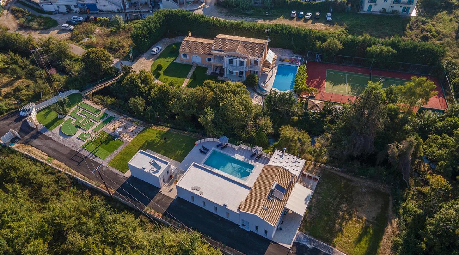 Villa Ami, Roda, Corfu: 10 Guests, Heated Pool, Private Mini Golf, Pool Table & More!! Exterior foto